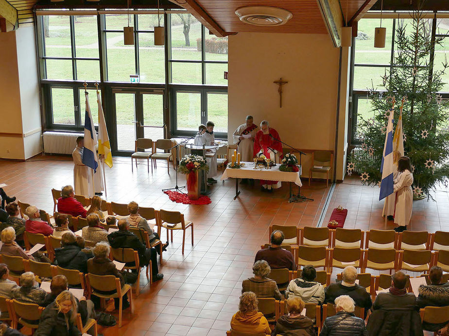 2. Weihnachtstag Heilige Messe im Haus des Gastes (Foto: Karl-Franz Thiede)